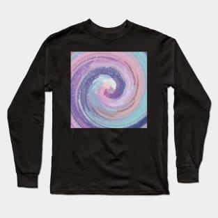 Magic Swirl of Various Cute Colors Long Sleeve T-Shirt